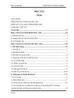 Muc luc Chính sách đào tạo,bồi dưỡng cán bộ công chức đồng bào dân tộc thiểu số trên địa bàn tỉnh Kon Tum