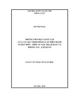 Những tiến bộ và bất cập của các quy định pháp luật hiện hành về kết hôn – nhìn từ góc độ lịch sử và phong tục, tập quán 