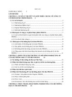 báo cáo thực tập giữa khóa nghiên cứu hoạt động marketing của hệ thống đại lý tỏi đen PRANA tại công ty cổ phần dược phẩm PRANA 