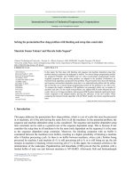 Solving the permutation flow shop problem with blocking and setup time constraints