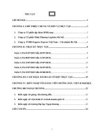 báo cáo thực tập giữa khóa tại CÔNG TY cổ PHẦN tập đoàn MHGROUP 