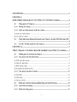 báo cáo thực tập giữa khóa phân tích thực trạng văn hóa doanh nghiệp công ty cổ phần jamja và một số đề xuất cải tiến 