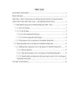 báo cáo thực tập giữa khóa quản trị rủi ro tín dụng tại ngân hàng TMCP công thương việt nam – chi nhánh hoàng mai 