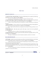 Cấu trúc cung cầu và các yếu tố ảnh hưởng tới gia tăng sản lượng ngành tài chính ngân hàng Việt Nam giai đoạn 2007-2016