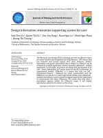 Thiết kế hệ thống IoT hỗ trợ định hướng thông tin cho người dùng