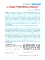 Quy trình tưới tiêu khoa học cho lúa, giảm phát thải khí nhà kính (CH4, N2O) vùng đồng bằng sông Hồng