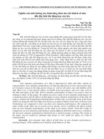 Nghiên cứu ảnh hưởng của hình dáng thân tàu chở khách cỡ nhỏ đến đặc tính khí động học của tàu