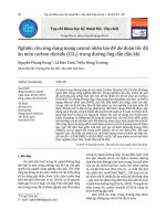 Nghiên cứu ứng dụng mạng neural nhân tạo để dự đoán tốc độ ăn mòn carbon dioxide (CO2) trong đường ống dẫn dầu khí