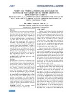 Nghiên cứu tính toán thiết kế hệ thống khí nén thay thế hệ thống điện-điện tử để điều khiển từ xa bước chân vịt tàu thủy