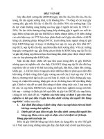 Nghiên cứu khả năng cố định ổ gãy trên thực nghiệm và kết quả điều trị gãy kín đầu dưới xương đùi người lớn bằng nẹp khóa tt 