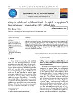 Công tác xuất bản và xuất bản điện tử của ngành tài nguyên môi trường hiện nay - nhu cầu thực tiễn và thách thức