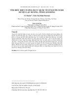Tìm hiểu hiện tượng di cư quốc tế ở người Cơ Ho huyện Lạc Dương, tỉnh Lâm Đồng