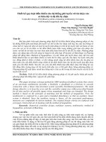 Thiết kế quy luật điều khiển cho hệ thống phi tuyến với tín hiệu vào có biên độ và độ dốc bị chặn