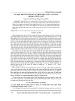 Về một phương pháp xác định mục tiêu văn bản trong tiếng Việt