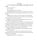 Phát triển văn hóa doanh nghiệp của doanh nghiệp tư nhân tiến nhung  