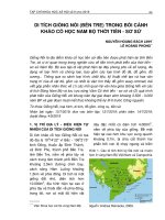 Di tích Giồng Nổi (Bến Tre) trong bối cảnh khảo cổ học Nam Bộ thời tiền - sơ sử