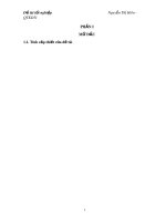 Luận văn tốt nghiệp: Nâng cao chất lượng công tác quản trị mua hàng tại Tổng công ty cổ phần nông nghiệp Nghệ An