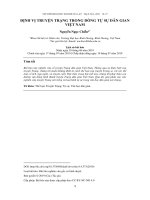 Định vị truyện Trạng trong dòng tự sự dân gian Việt Nam