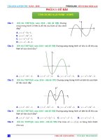 Tổng hợp tất cả các câu thi đại học trắc nghiệm đã từng thi của Bộ Giáo dục và Đào tạo