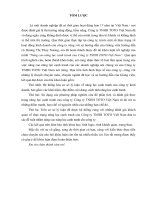 Nâng cao năng lực cạnh tranh của công ty TNHH TOTO việt nam 