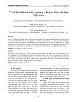 Tìm hiểu khái niệm tín ngưỡng – Từ góc nhìn văn hóa Việt Nam