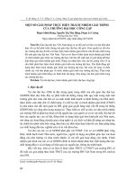 Một số giải pháp thực hiện trách nhiệm giải trình của trường đại học công lập