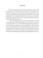 Quản lý nhà nước đối với hệ thống chợ trên địa bàn huyện thạch thất, thành phố hà nội 