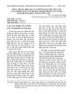 Thực trạng, hiệu quả và những hạn chế, bất cập của chính sách, cơ chế đối với hệ thống các cơ sở giáo dục đại học ngoài công lập