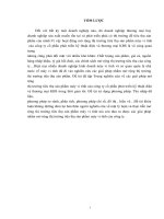 Phát triển thị trường tiêu thụ sản phẩm máy vi tính của công ty cổ phần phát triển kĩ thuật điện và thương mại KBS 