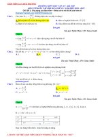 Đề cương ôn tập học kỳ 1 môn Toán lớp 12 năm học 2018-2019