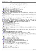 40 đề thi thử THPT quốc gia môn sinh học   Thầy nguyễn Duy Khánh có đáp án