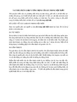 Vai trò, phân loại và ứng dụng của đá trong nội thất