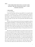 skkn một số BIỆN PHÁP NHẰM NÂNG CAO CHẤT LƯỢNG GIÁO dục THỂ CHẤT CHO TRẺ mẫu GIÁO 5 – 6 TUỔI ở TRƯỜNG mầm NON 