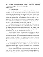 skkn một số BIỆN PHÁP dạy TRẺ 5   6 TUỔI PHÁT TRIỂN âm NHẠC THÔNG QUA vận ĐỘNG MINH họa 