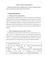 Chính sách tự chủ tài chính với hệ thống giáo dục tại  Việt Nam có những tác động kì vọng ra sao tới cung cầu về dịch vụ giáo dục tại Việt Nam?