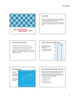 Bài giảng Toán tài chính - Chương 7: Dãy số thời gian time series