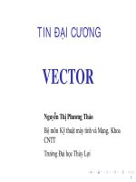 Bài giảng Tin học đại cương: Bài 8 - ThS. Nguyễn Thị Phương Thảo