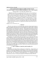 Chất trám polyuretan trên cơ sở cao su polybutadien có hai nhóm hydroxyl đầu cuối mạch