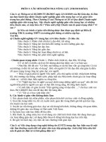 Câu hỏi kiểm tra năng lực và tình huống sư phạm thi giáo viên dạy giỏi