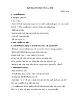 Giáo án môn Ngữ văn học kì 2 lớp 6