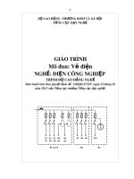 Giáo trình Vẽ điện - Nghề: Điện công nghiệp