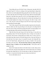 Kế toán bán hàng vật liệu xây dựng, thiết bị gia dụng tại công ty cổ phần tư vấn xây dựng bưu điện 