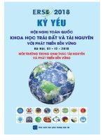 Nghiên cứu biến động rừng ngập mặn khu vực dải ven biển Tây Nam Việt Nam sử dụng dữ liệu viễn thám và GIS