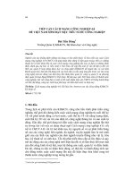 Tiếp cận cách mạng công nghiệp 4.0 để Việt Nam sớm đạt mục tiêu nước công nghiệp