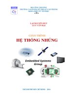 Giáo trình Hệ thống nhúng: Phần 1 - CĐ Kỹ Thuật Cao Thắng