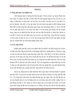 Nghiên cứu yếu tố thủy động lực và sóng cửa Mỹ Á, Quảng Ngãi bằng mô hình Mike 21