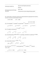 Bộ đề thi thử THPT 2020 soạn theo cấu trúc nội dung tinh giản của BGD đầy đủ 9 môn ( có đáp án)