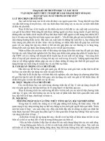 Chuyên đề: DI TRUYỀN HỌC VÀ XÁC SUẤT “VẬN DỤNG KIẾN THỨC TỔ HỢP ĐỂ GIẢI NHANH MỘT SỐ DẠNG BÀI TẬP XÁC SUẤT TRONG DI TRUYỀN”