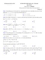 147  đề thi thử THPT QG 2019   toán   sở GD đt hưng yên   có lời giải 