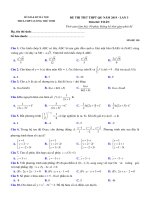 152  đề thi thử THPT QG 2019   toán   THPT lương thế vinh   hà nội   lần 3   có lời giải 